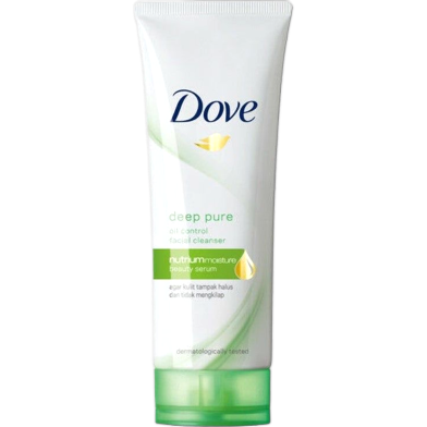 Dove Deep Pure Oil Control Facial Cleanser 100gm image