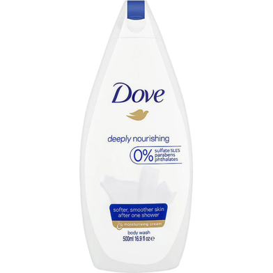 Dove Deeply Nourishing Shower Gel 500ml image