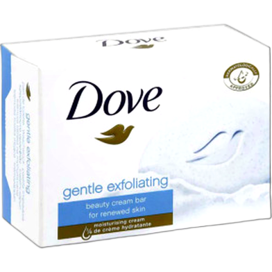 Dove Gentle Exfoliating Moisturizing Cream Bar 106gm image