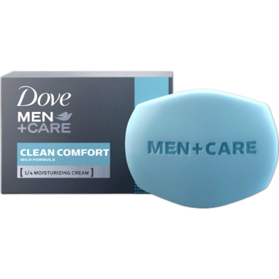 Dove Men Care Clean Comfort Moisturizing Cream Bar 106g image