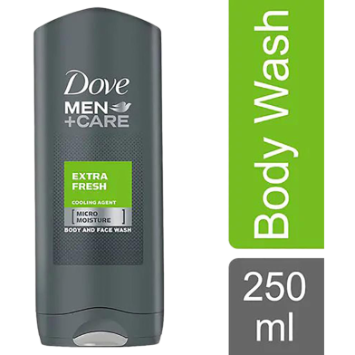 Dove Men Extra Fresh Body And Face Wash 400 ml image