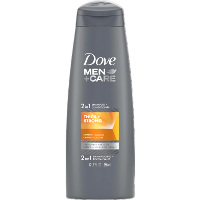 Dove Men Thick and Strong 2-in-1 Shampoo – 355ml image