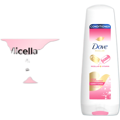 Dove Micellar Detox Nourishment Conditioner 300ml image