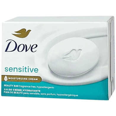 Dove Sensitive Moisturizing Beauty Bar - 106gm image