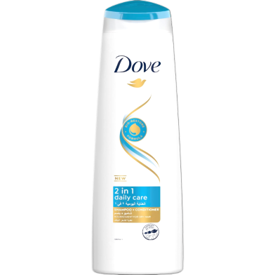Dove Shampoo 2 In 1 Daily Care 200ml Uae image