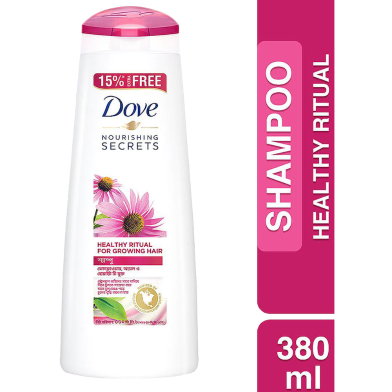 Dove Shampoo Healthy Grow 380ml image