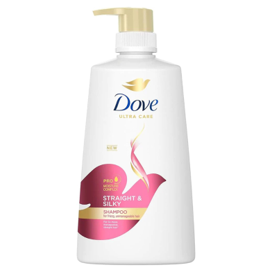 Dove Shampoo Straight and Silky 680ML image