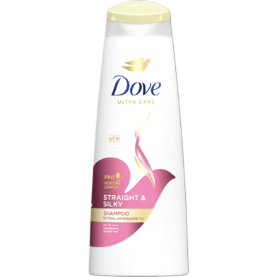 Dove Straight And Silky Shampoo 330ml image