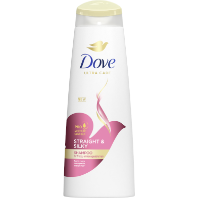 Dove Shampoo Straight and Silky -330ml image