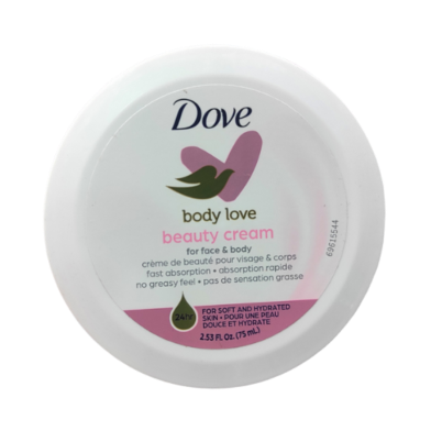 Dove body love Beauty Cream Pink 75 ml image