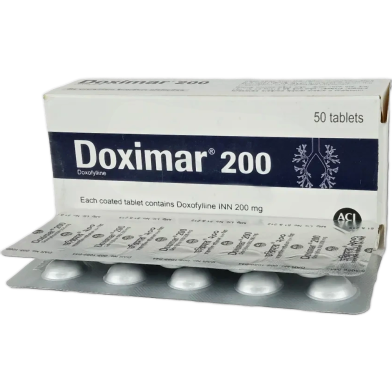 Doximar 200 Mg Tablet 10's Strip image