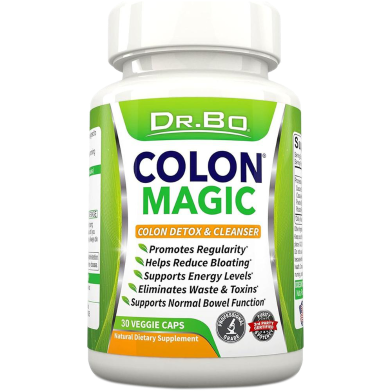 Dr.Bo Colon Magic Colon Detox and Cleanser – 30 Veggie Caps -326047020 image