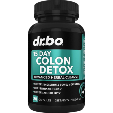 Dr. Bo 15 Day Colon Detox – 30 Capsules -326041484 image