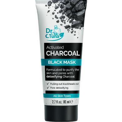 Dr C Tuna Activated Charcoal Black Mask 80ml image