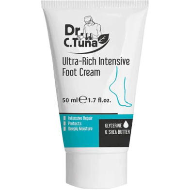 Dr C Tuna Cracked Heals Foot Cream 50ml image