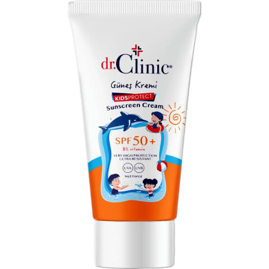 Dr Clinic Kids Protect Sunscreen Cream Spf 50 Plus 50ml image