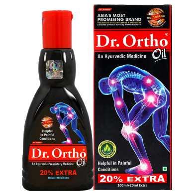 Dr. Ortho Ayurvedic Pain Relief Oil(Indian) - 120ml image
