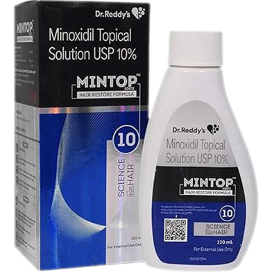 Dr Reddy's Mintop 10percent for Strong Hair 60ml -324082018 image
