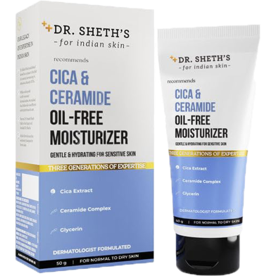 Dr. Sheth's Cica and Ceramide Oil-Free Moisturizer 50 gm -479201460 image