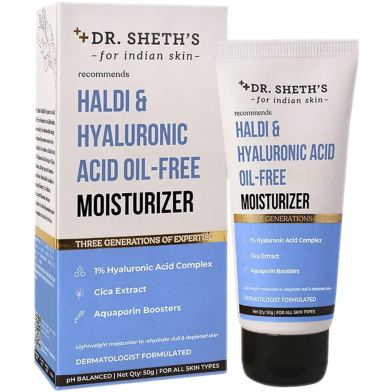 Dr. Sheth's Haldi and Hyaluronic Acid Oil-Free Moisturizer - 50g -335714006 image