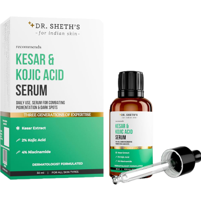 Dr. Sheth’s Kesar and Kojic Acid Face Serum 30 ml -424017159 image