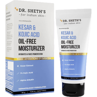 Dr. Sheth's Kesar and Kojic Acid Oil-Free Moisturizer 50 gm -479185584 image