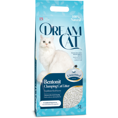 Dream Cat Turkish Ultra Premium Low dust Cat litter 5L image