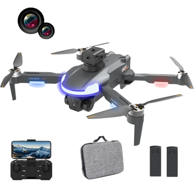 Drone CZ20 Foldable Drone with HD Camera ,Brushless Motor, RC Quadcopter, for Adults and Kids Gifts，Toys，2 Batteries image