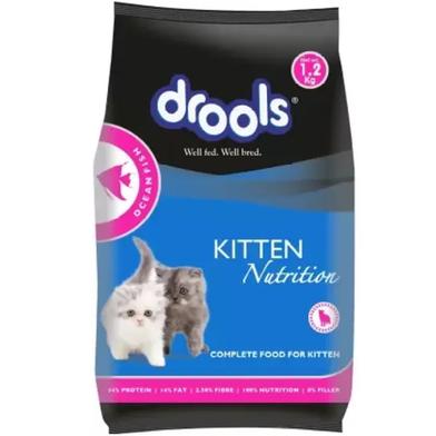 Drools Dry Young Cat Food Kitten Ocean Fish - 1.2 kg image