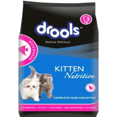 Drools Kitter (2-12 Months) Dry Cat Food Ocean Fish 400g | Dry Cat Food image