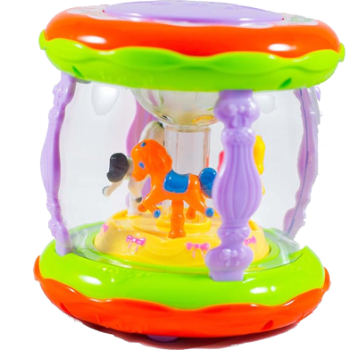 Drum Set toy Wonderland Merry Go Round Music Drum 1212 -118368454 image