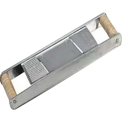 Dual Blade Stainless Steel Vegetable Slicer 2 In 1 Cutter For Potato Chips And Salads image