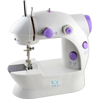 Dual Speed Portable Electric Sewing Machine – Double Thread with Pedal image