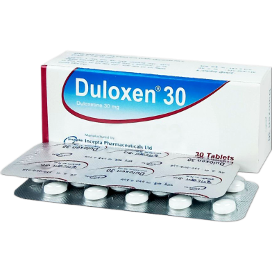 Duloxen 30 mg Tablet 10's Strip image