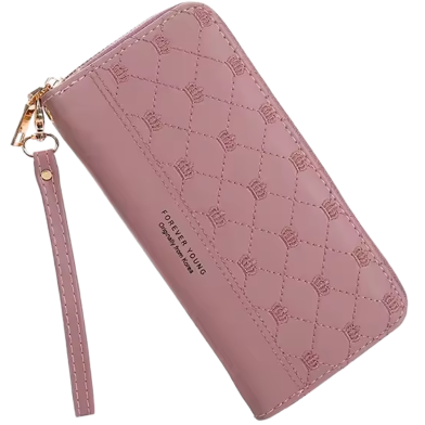 Dunbollu Classic long wallet for women. image