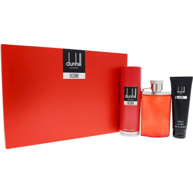 Dunhill Desire Red Eau De Toilette Set For Men – 3 Pcs image