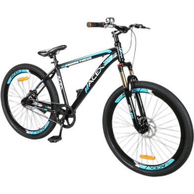 Duranta ACEX Steel 1-Speed Prometheus 26 Inch Black-Blue Bicycle image