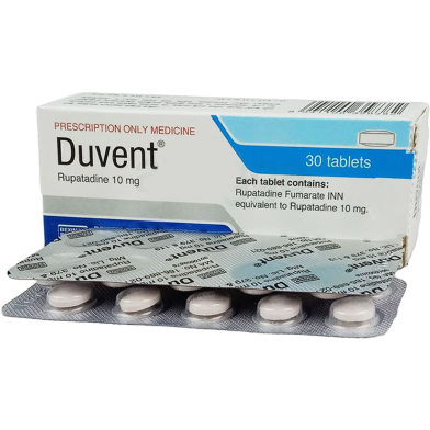 Duvent 10 mg 0's Strip Tablet image