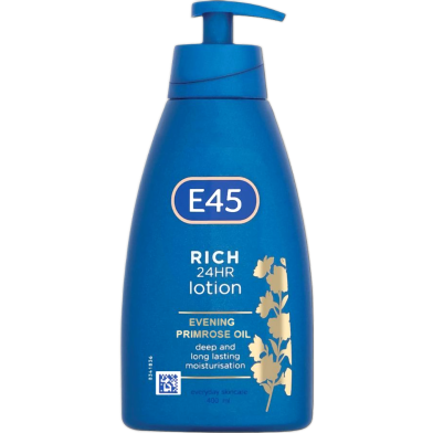 E45 Rich 24HR Provides Deep Moisturisation Lotion - 400ml image