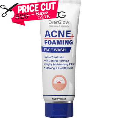EVERGLOW Acne Foaming Face Wash 100ml image