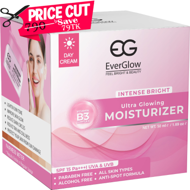 EVERGLOW Intense White Day Cream with SPF15 PA 50gm image