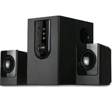 EXLG MS-212BT Bluetooth Speaker 2:1 Black image