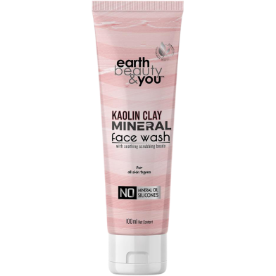 Earth Beauty and You Kaolin Clay Mineral Face Wash- 100ml image