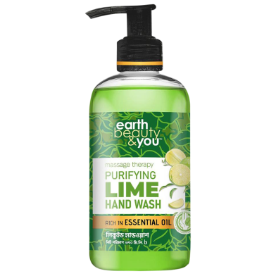 Earth Beauty and You Purifying Lime Hand Wash- 370ml image