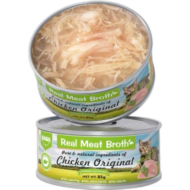 Easa Cat Can Food Real Meat Broth - Chicken Original 85g | Cat Wet Food image