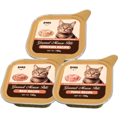 Easa Gourmet Mousse Pate Food For All Age Cats 100g | Cat Wet Food image
