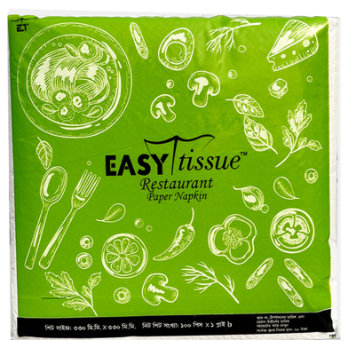 Easy Napkin Tissue Restaurant Napkin (13 x 13 Inch) Poly image