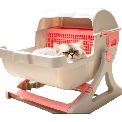 Easy Scooping Automatic Cat Litter Box Large image