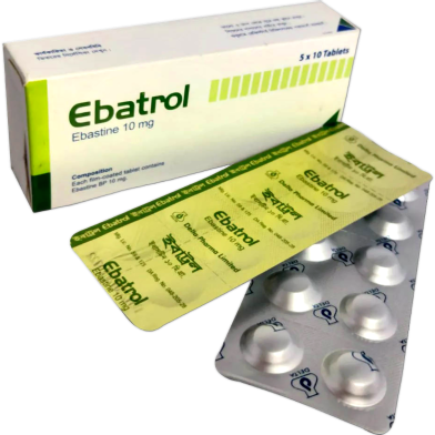 Ebatrol 10 Mg Tablet 10's Strip image