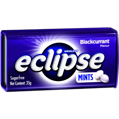 Eclipse Blackcurrant Flavour Sugerfree Mints 35 gm Malaysia image